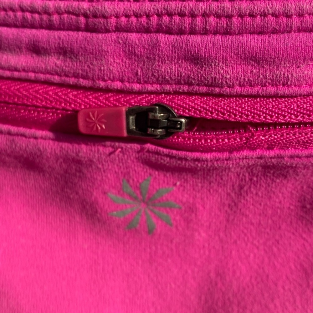 ATHLETA Pink Skort Built in shorts Athletic skirt tennis golf size large - Picture 3 of 13
